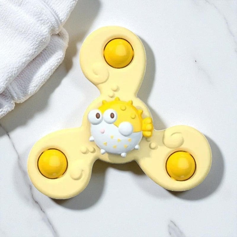 Jouet Baignoire Bebe Rotatif - Poisson-Globe : Découverte Assurés !