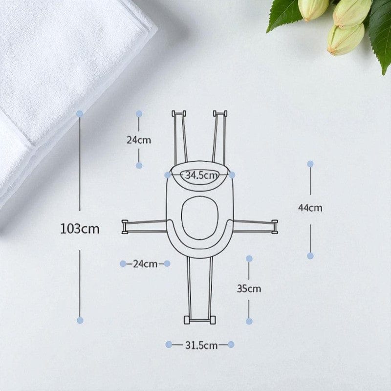 Matelas Baignoire Bébé - Étoiles : Confort Unique pour Douceur