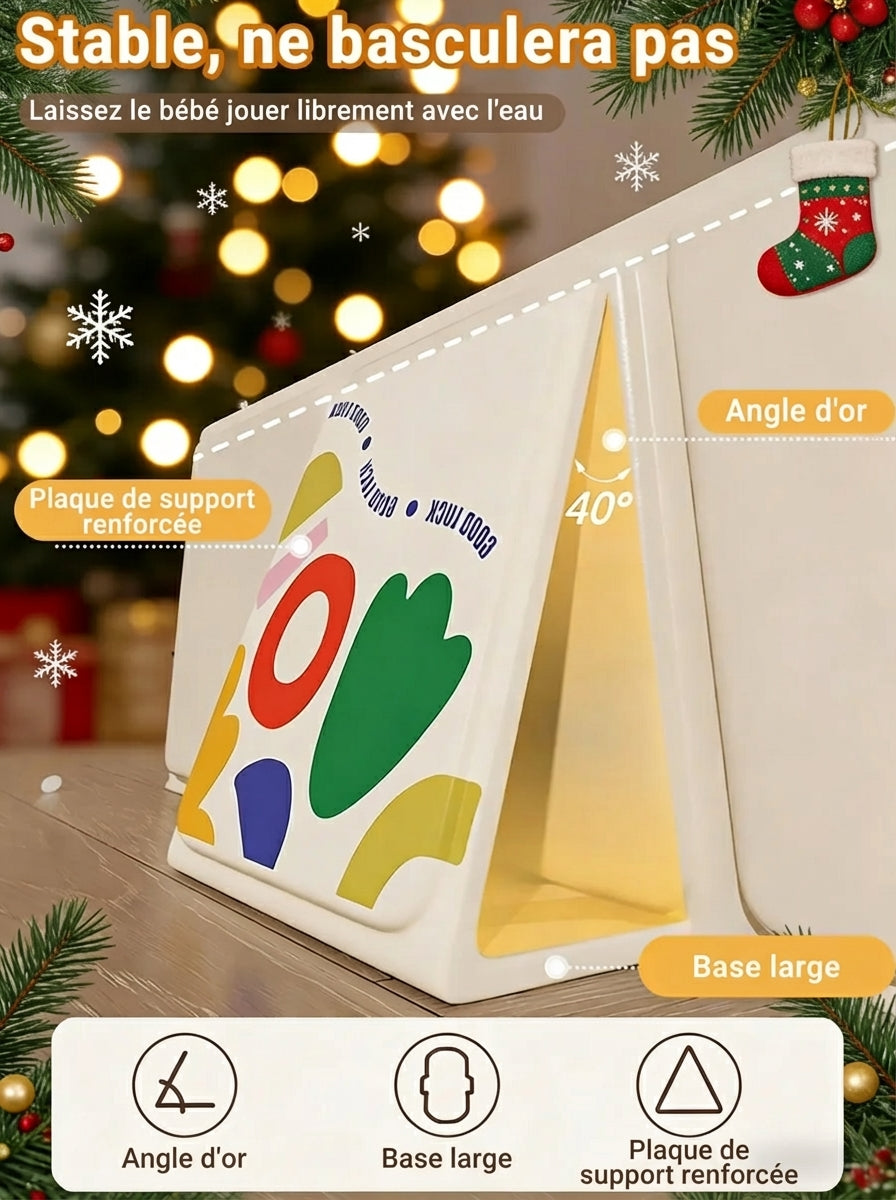 Baignoire Pliable Bebe Grand Format - Blanc