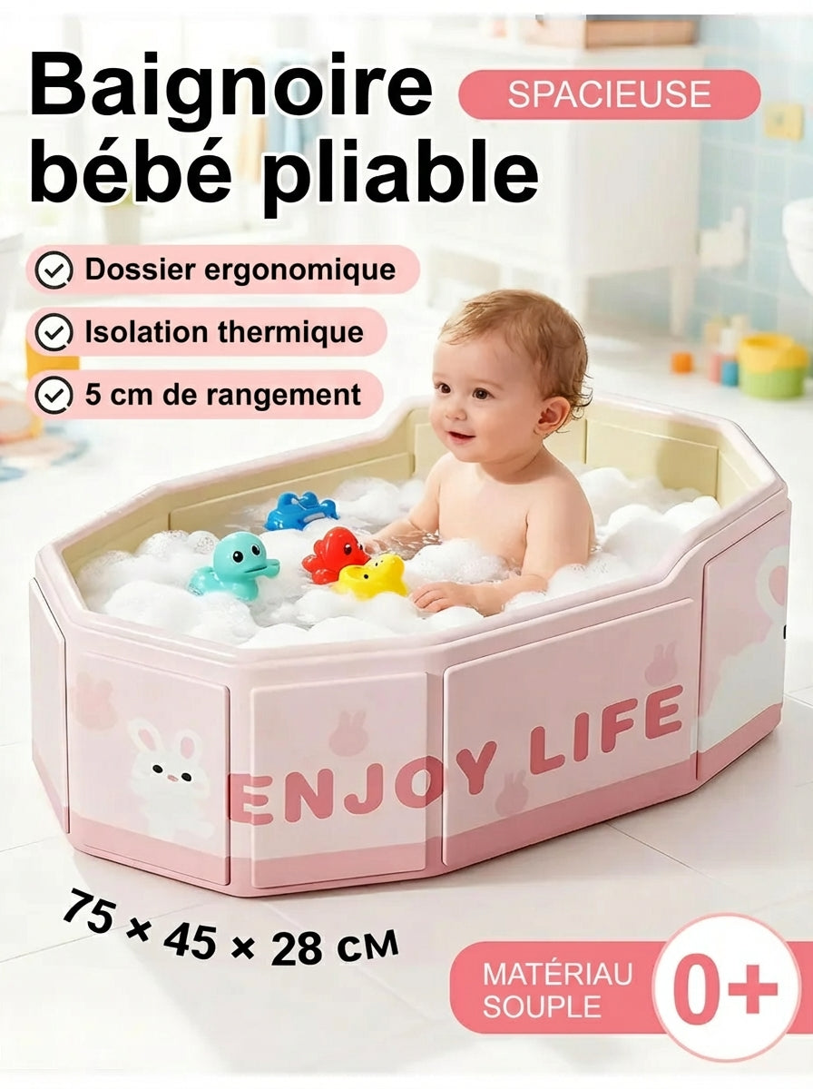 Baignoire xxl Bebe Pliable - Lapin
