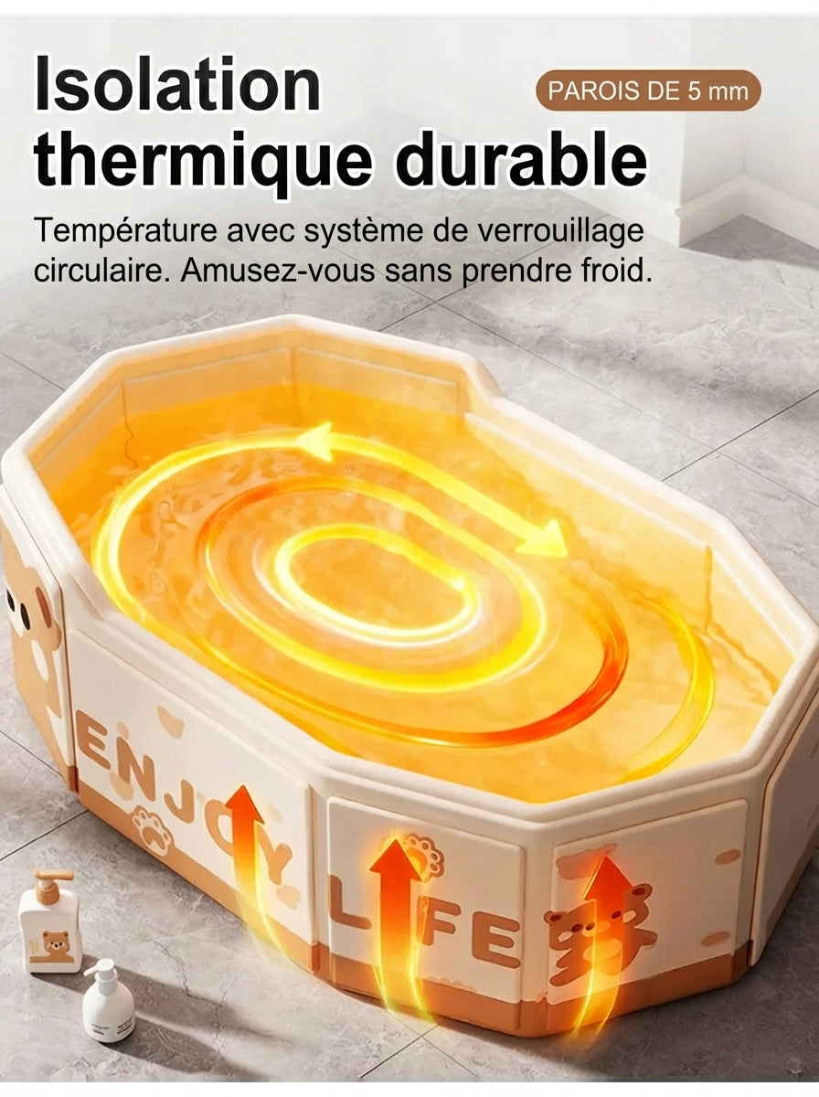 Baignoire xxl Bebe Pliable - Dinosaure