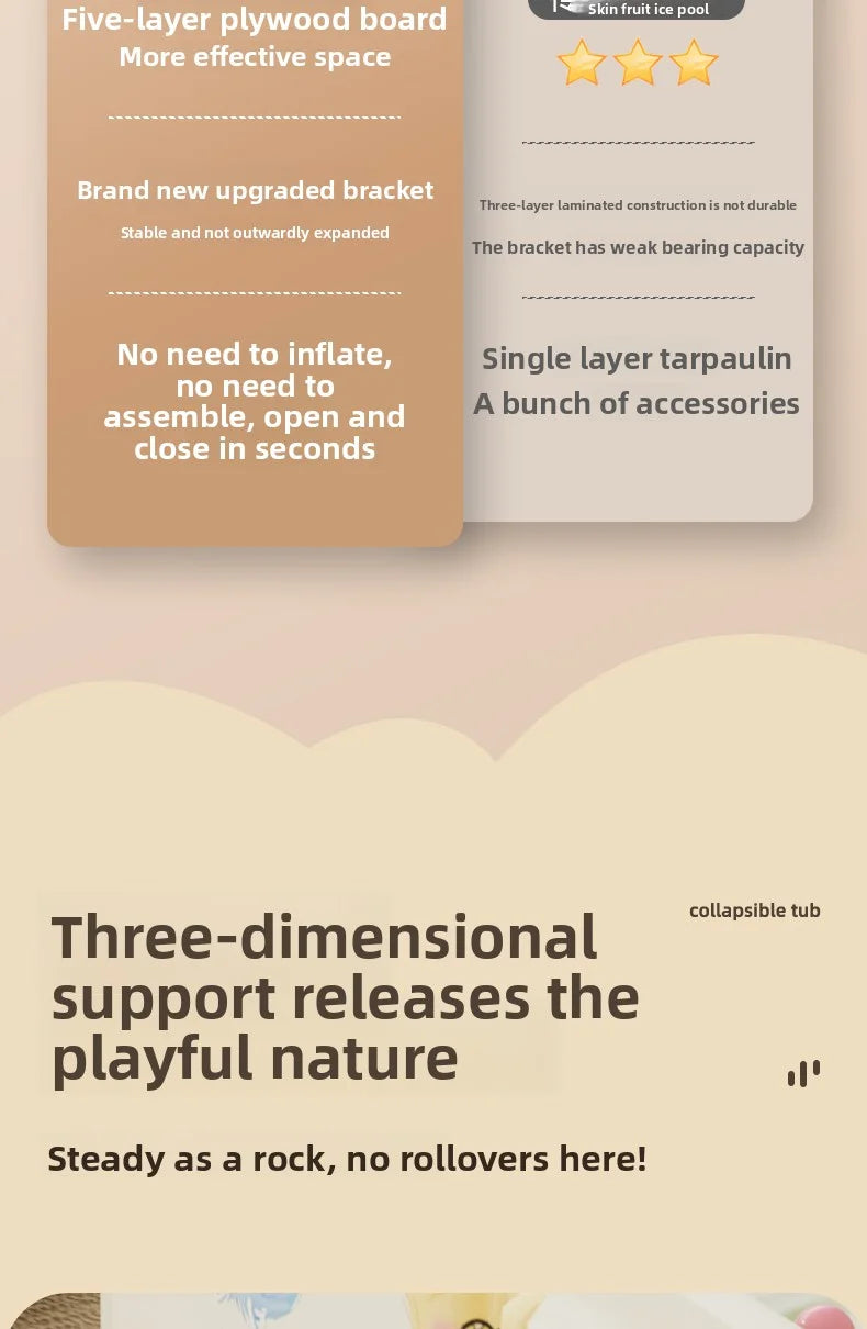 Baignoire Bebe Grand Format - Monstres