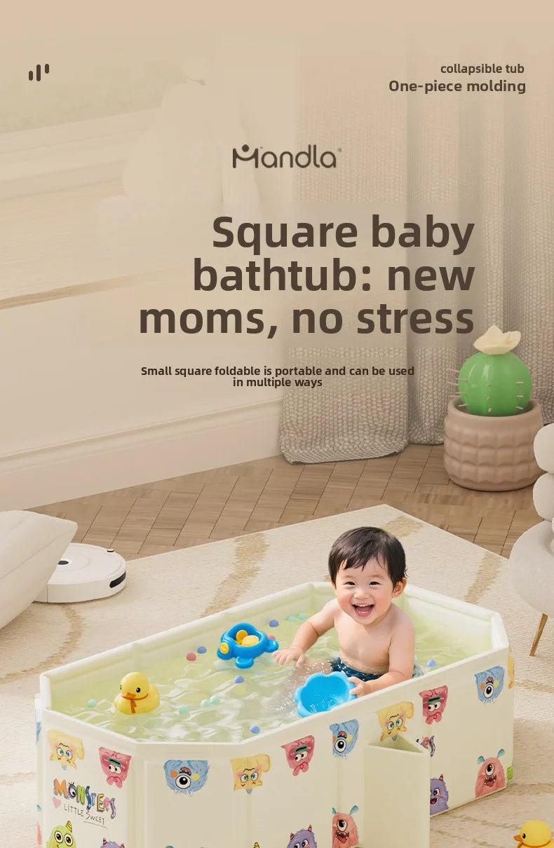 Baignoire Bebe Grand Format - Monstres