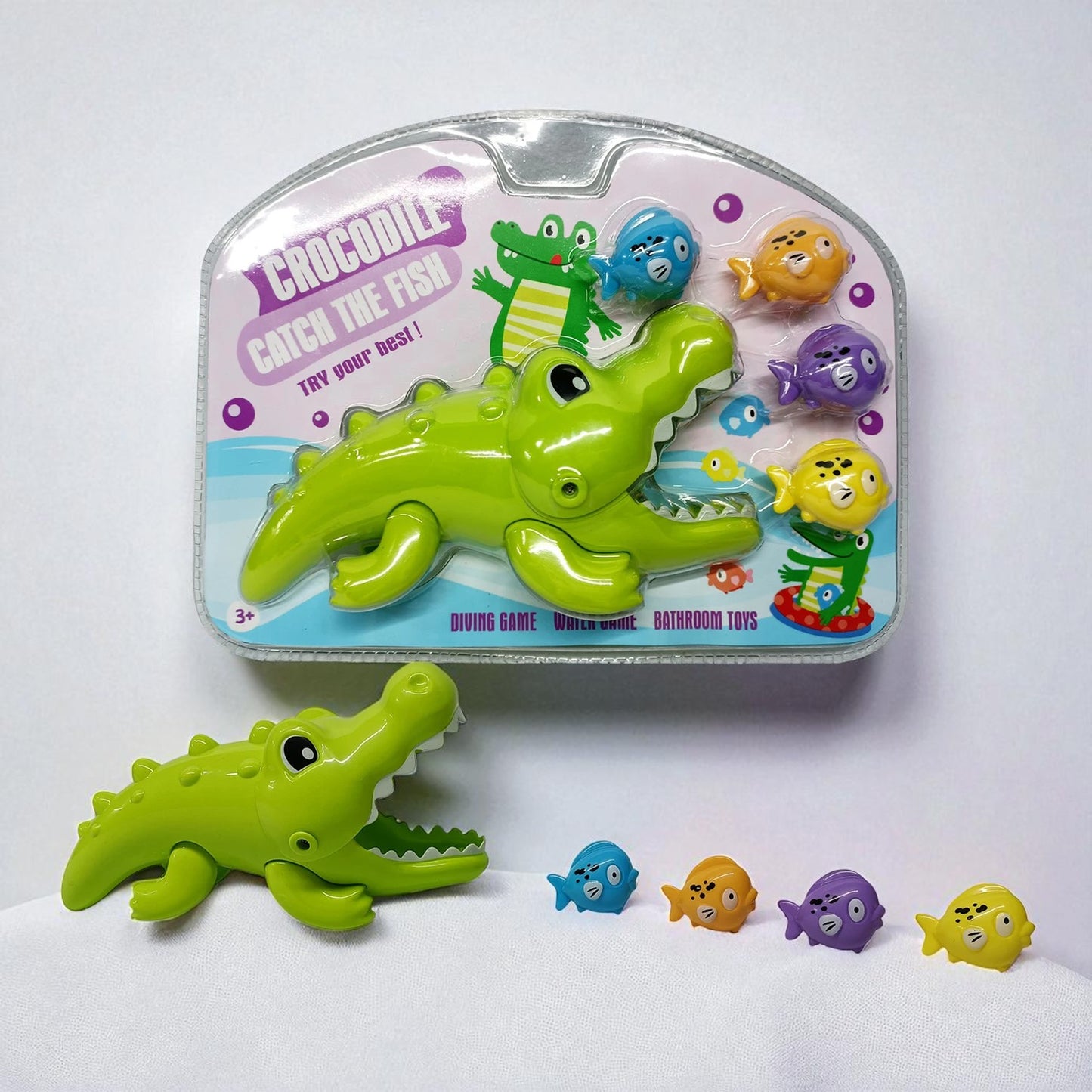 Jouet Baignoire Bebe Crocodile