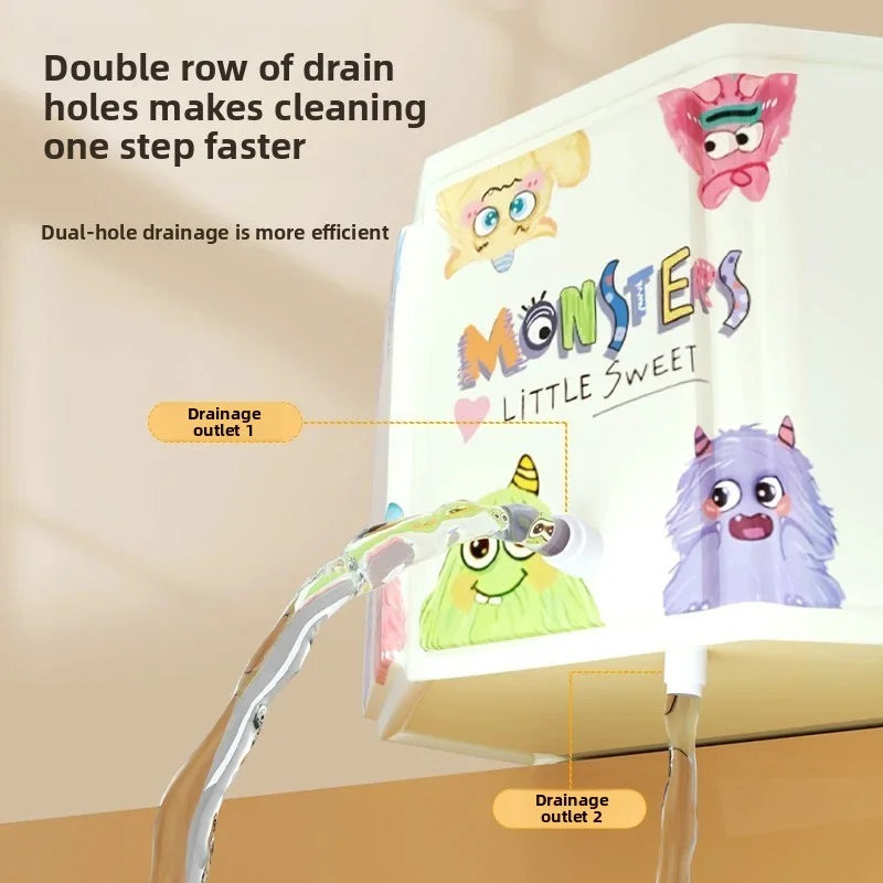 Baignoire Bebe Grand Format - Monstres