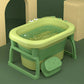 Baignoire 2 En 1 Bebe - Vert : Confort Unique et Praticité Assurée