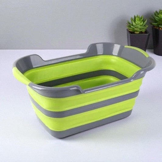 Baignoire Accordeon Bebe - Vert Compacte pour un Bain Parfait