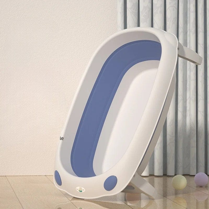 Baignoire Bebe Antiderapante - Bleu, Sécurité & Confort Inégalés!