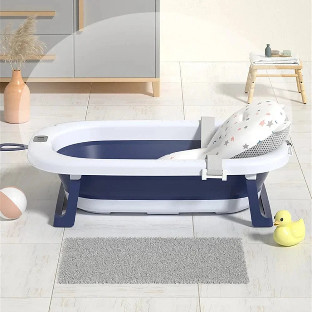 Baignoire Bebe Confort - Bleu : Offrez à bébé un bain sûr et relaxant