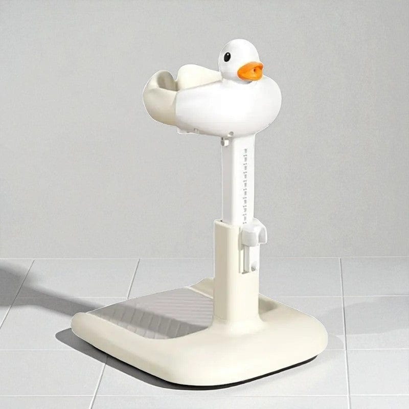 Baignoire Bebe Debout Canard - Blanc : Confort Unique et Sécurité