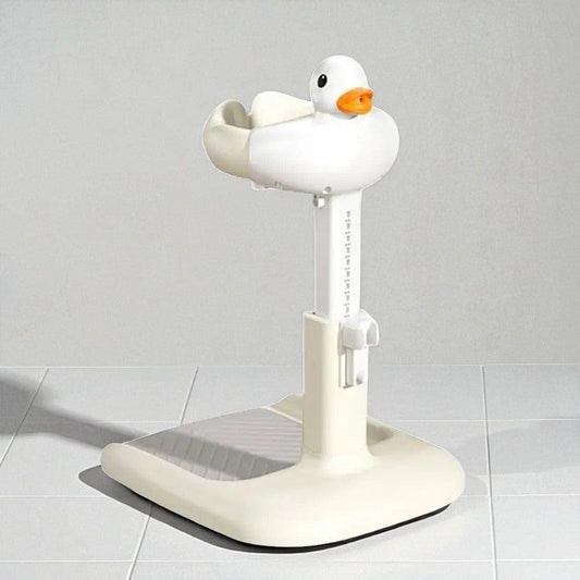 Baignoire Bebe Debout Canard - Blanc : Confort Unique et Sécurité
