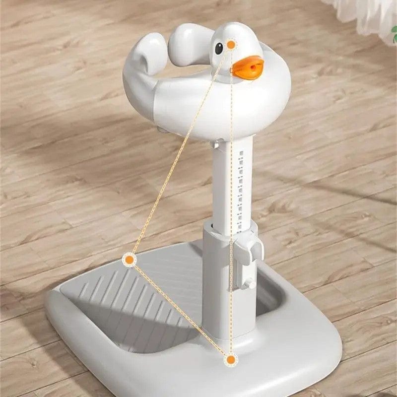 Baignoire Bebe Debout Canard - Gris : Confort & Sécurité Inégalés