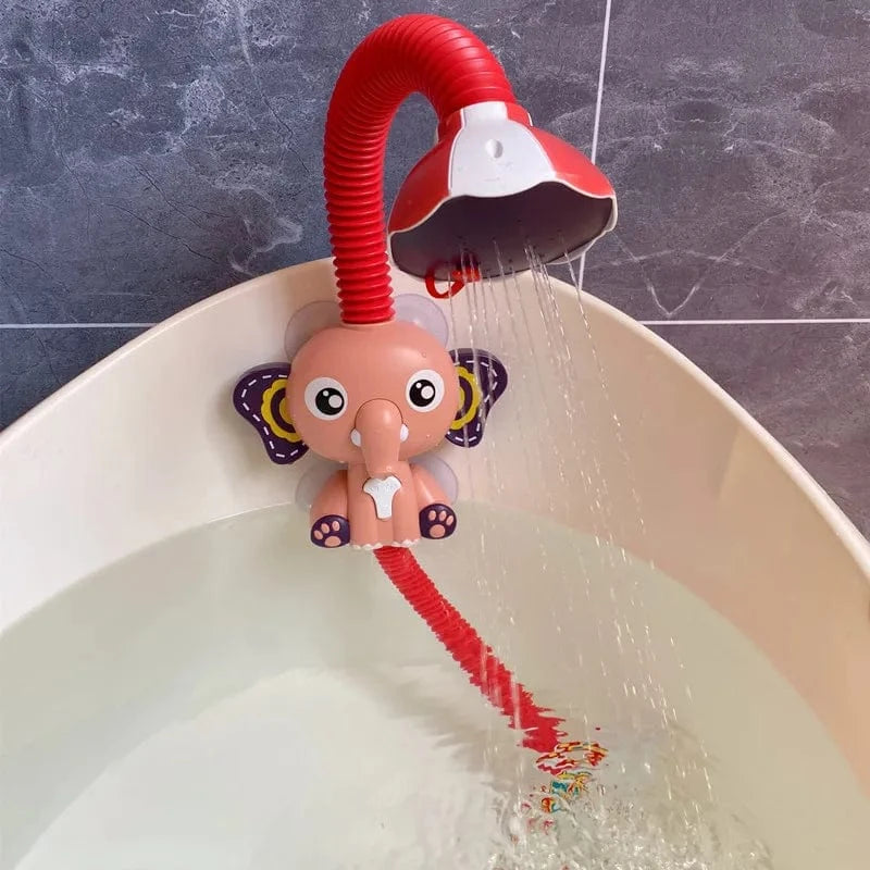 Baignoire Bebe Douche - Éléphant Rouge: Confort et Sécurité Uniques