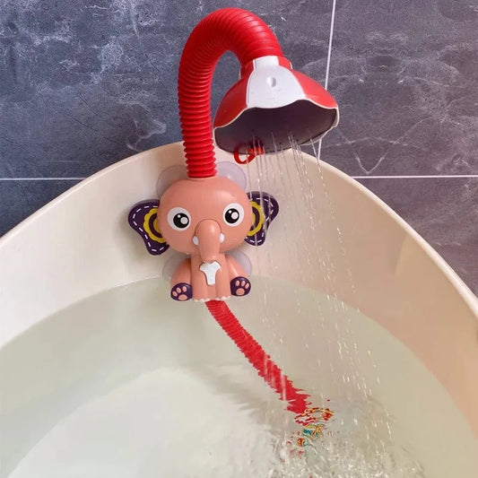 Baignoire Bebe Douche - Éléphant Rouge: Confort et Sécurité Uniques