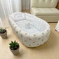 Baignoire Bebe Gonflable Anti Glisse - Nounours, Confort Inégalé