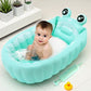 Baignoire Bebe Gonflable Avec Pompe - Confort & Sécurité Facile!