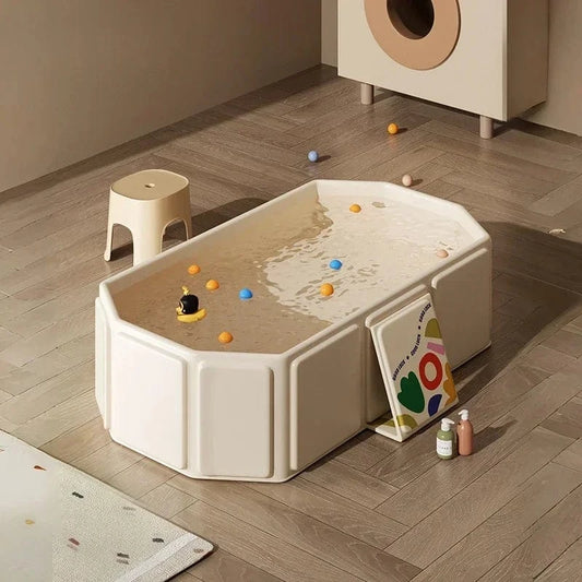 Baignoire Bebe Grand Format - Confort Ultime pour un Bain Sécurisé