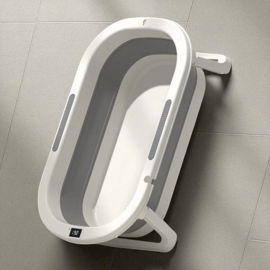 Baignoire Bebe Pliable Grise – Confort Compact & Facile à Ranger