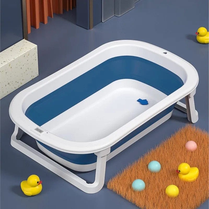 Baignoire Bebe Retractable - Pratique et Confort Bleu, Adoptez-la !