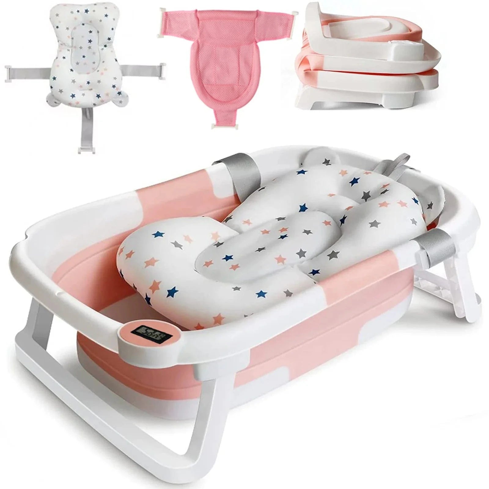 Baignoire Bebe Siege Integre - Confort Ultime pour Bébé