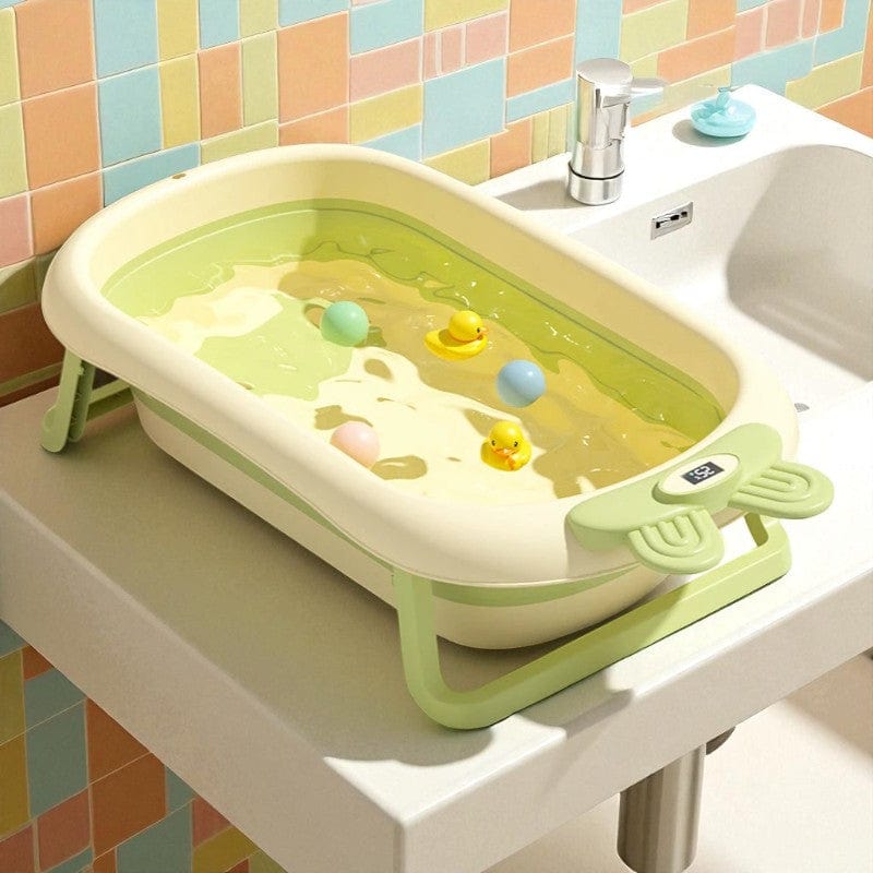 Baignoire Bebe Thermometre Integre - Offrez Confort & Sécurité Uniques