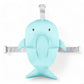 Coussin Baignoire Bebe Animaux - Baleine Bleu, Confort et Douceur