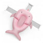 Coussin Baignoire Bebe Animaux - Baleine Rose, Confort et Douceur
