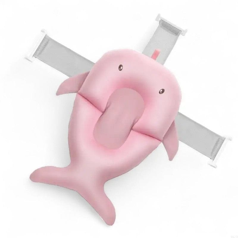 Coussin Baignoire Bebe Animaux - Baleine Rose, Confort et Douceur