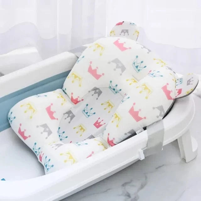 Coussin Baignoire Bebe - Couronnes Confortables & Sécurisés