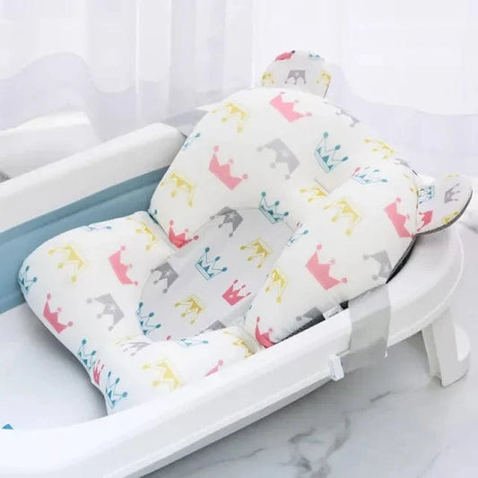 Coussin Baignoire Bebe - Couronnes Confortables & Sécurisés