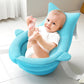 Coussin Baignoire Bebe Ergonomique - Bleu :Confort & Sécurité Inégalés
