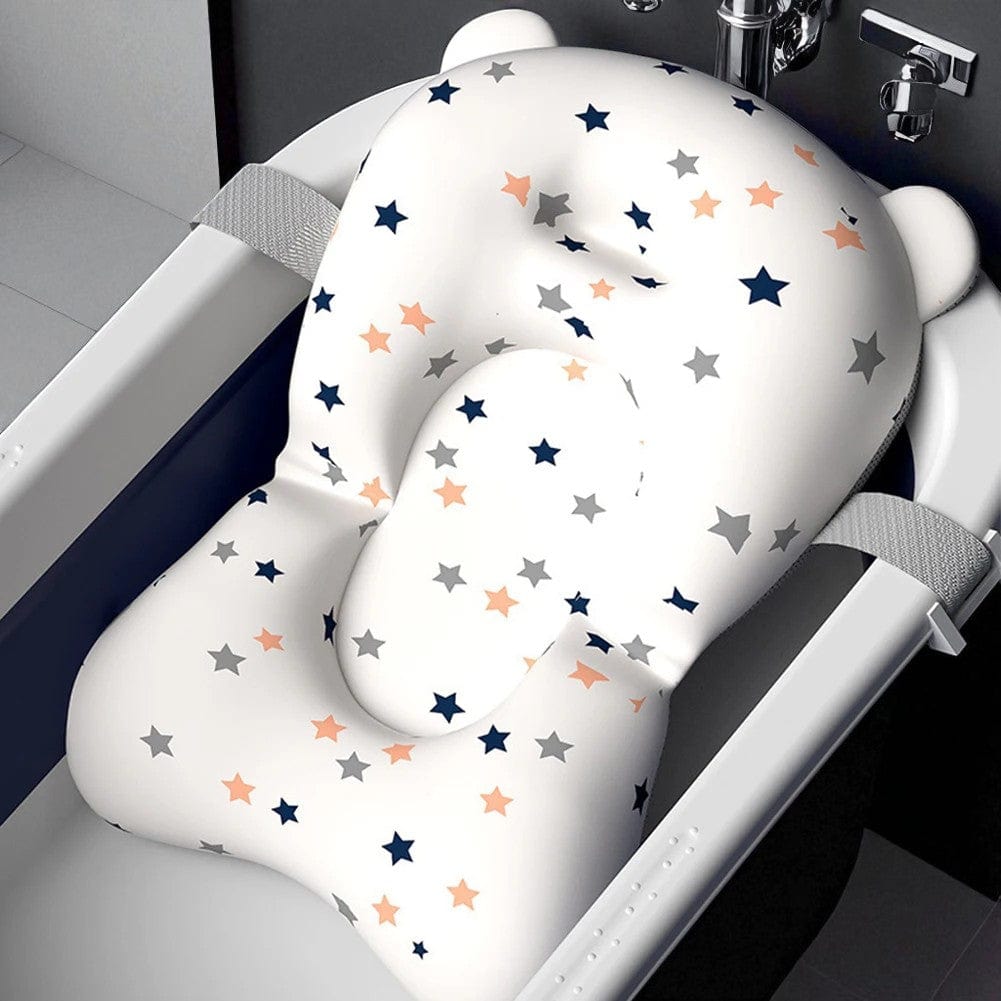 Coussin Baignoire Bebe - Étoiles : Confort Unique et Douceur Assurée