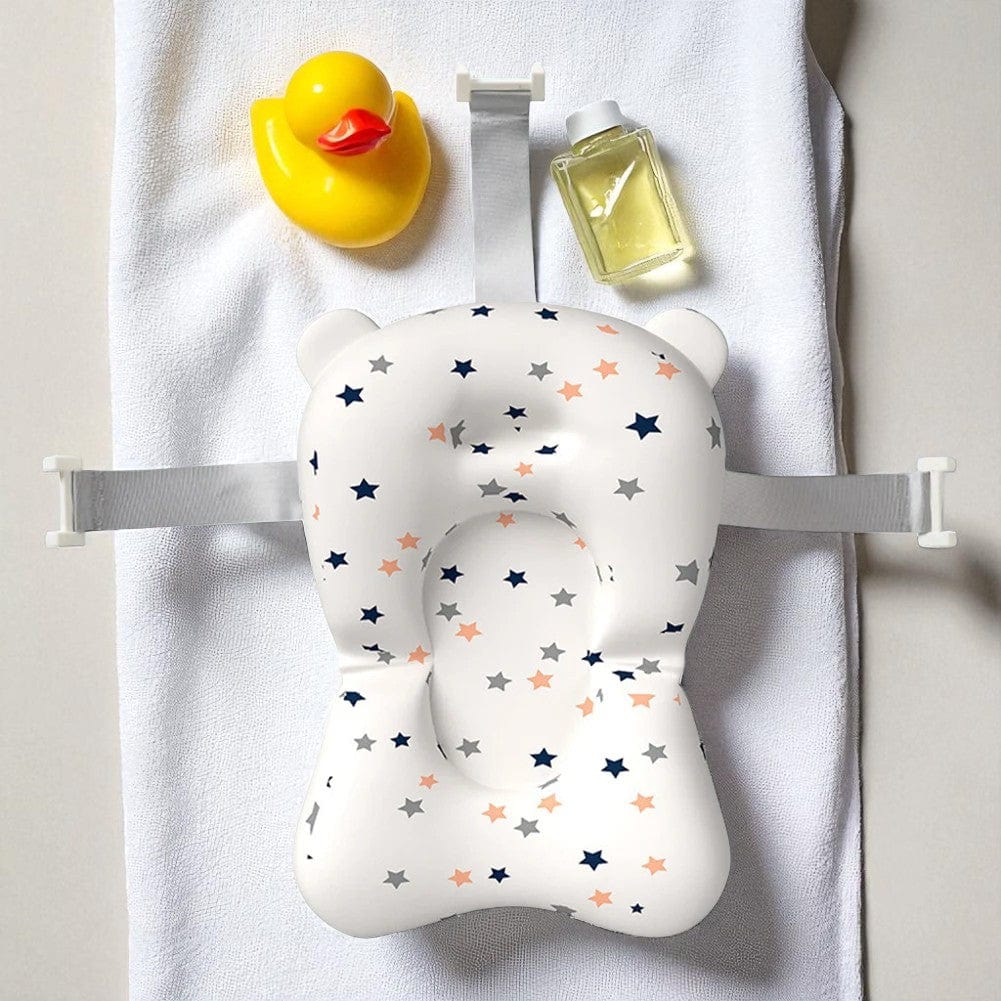 Coussin Baignoire Bebe - Étoiles : Confort Unique et Douceur Assurée
