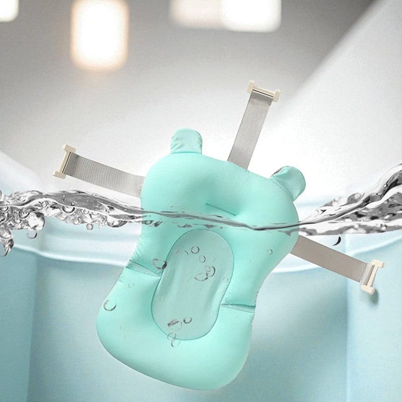 Coussin Baignoire Bebe - Vert : Confort Ultime pour un Bain Zen