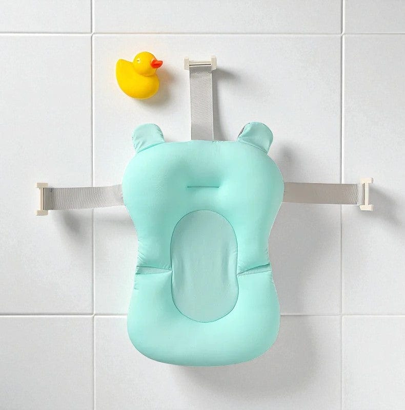 Coussin Baignoire Bebe - Vert : Confort Ultime pour un Bain Zen