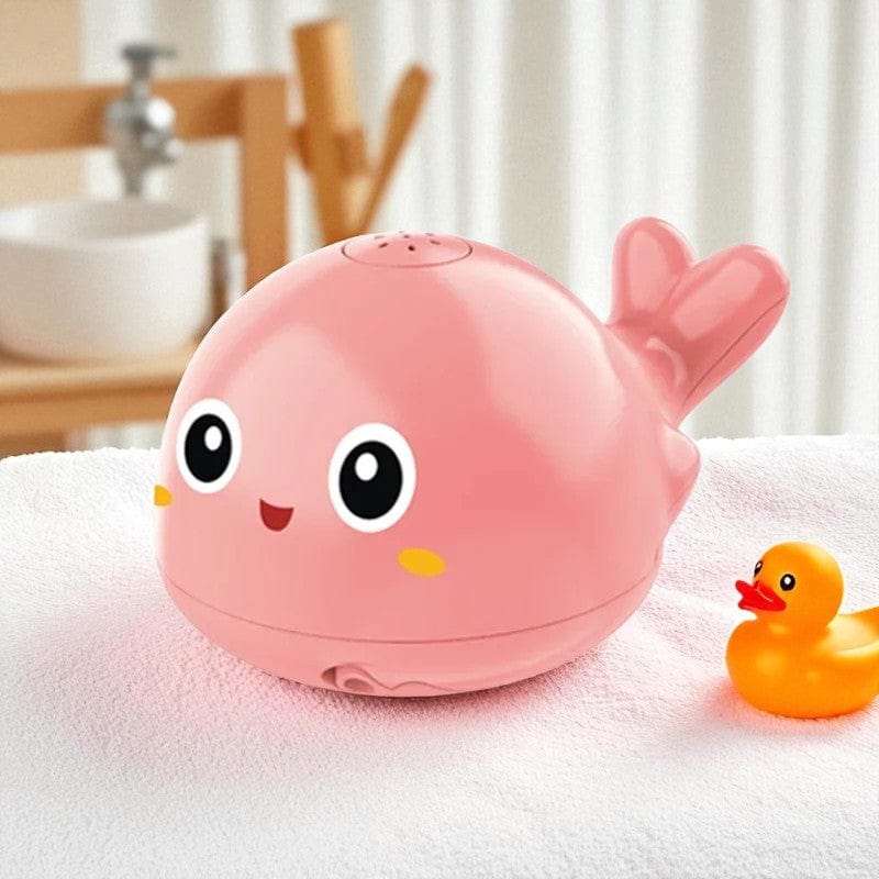 Jouet Baignoire Bebe Arrosoir - Baleine Rose, Amusez bébé en couleurs!