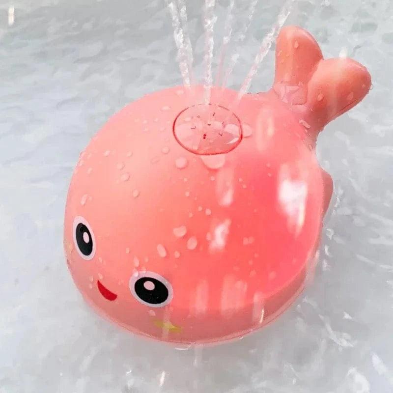 Jouet Baignoire Bebe Arrosoir - Baleine Rose, Amusez bébé en couleurs!