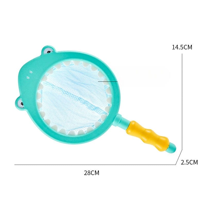 Jouet Baignoire Bebe - Épuisette Bleu Foncé, Fun & Sécurité Assurés!