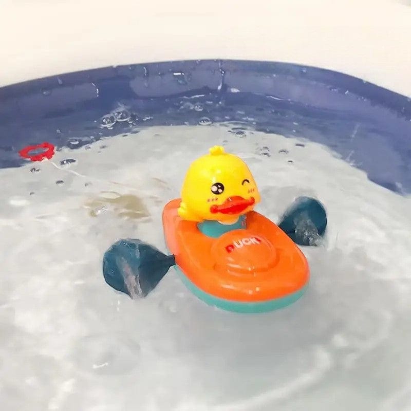 Jouet Baignoire Bebe Kayak - Orange : Amusez Bébé en Toute Sécurité!