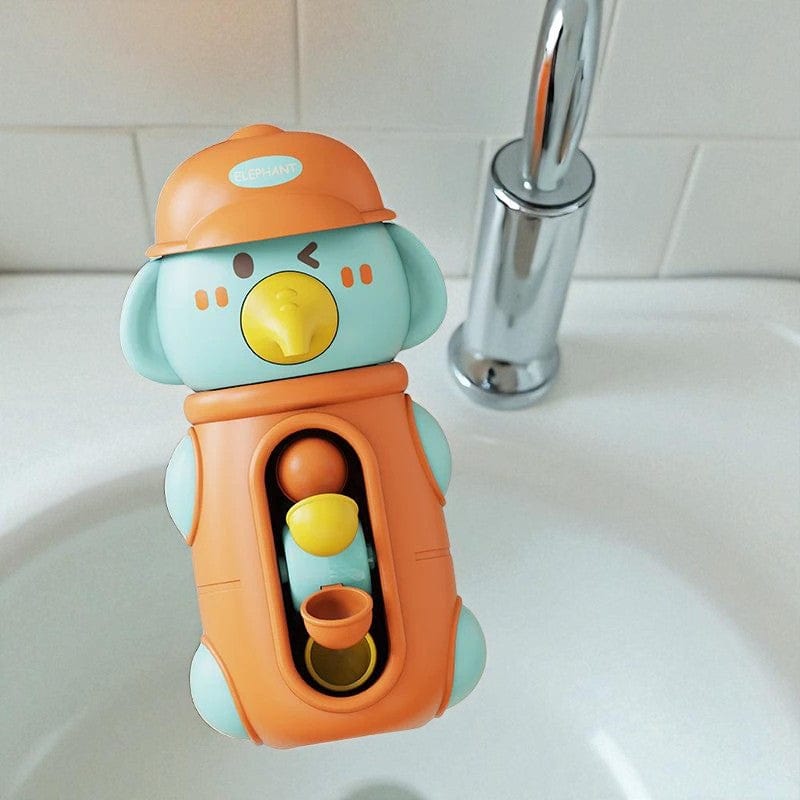 Jouet Baignoire Bebe Moulin - Élephant Orange : Amusez Votre Bébé !