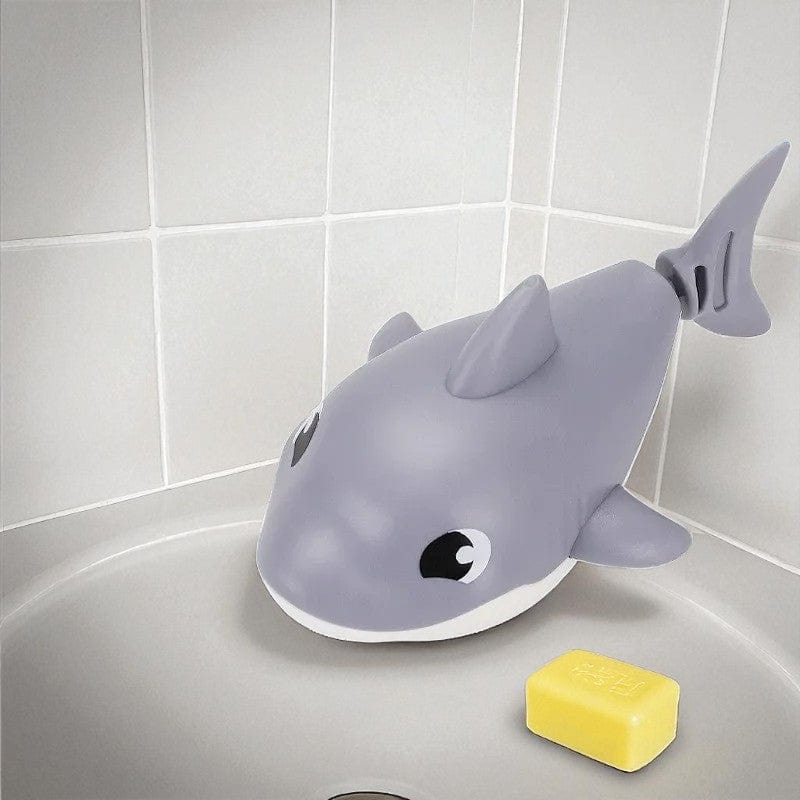Jouet Baignoire Bebe Requin - Gris : Amusez Bébé en Toute Sécurité!