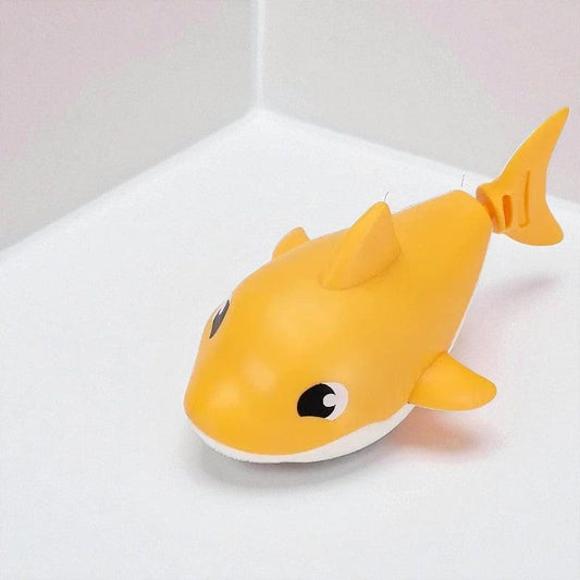 Jouet Baignoire Bebe Requin - Jaune : Fun Aquatique Inoubliable !