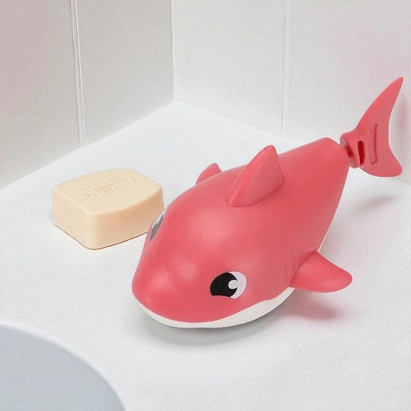 Jouet Baignoire Bebe Requin - Rose : Amusez bébé avec style unique !