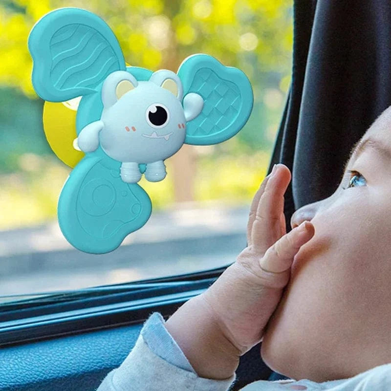 Jouet Baignoire Bebe Rotatif - Bleu : Amusez Bébé en Douceur !