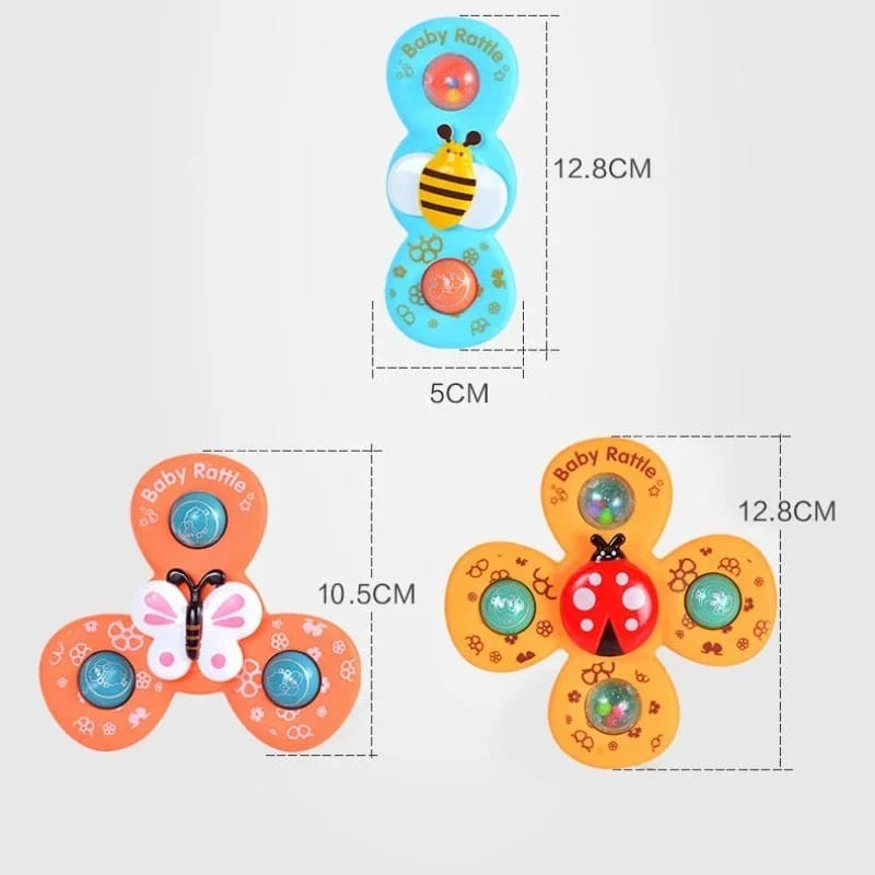 Jouet Baignoire Bebe Sensoriel - Insectes pour éveil ludique