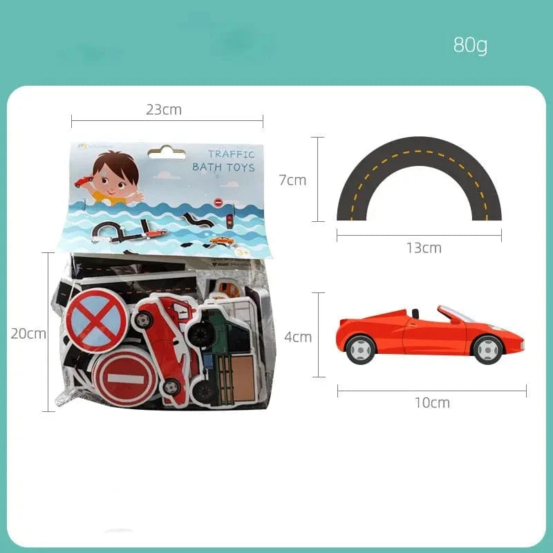 Jouet Baignoire Bebe Stickers Voitures – Amusez bébé avec style