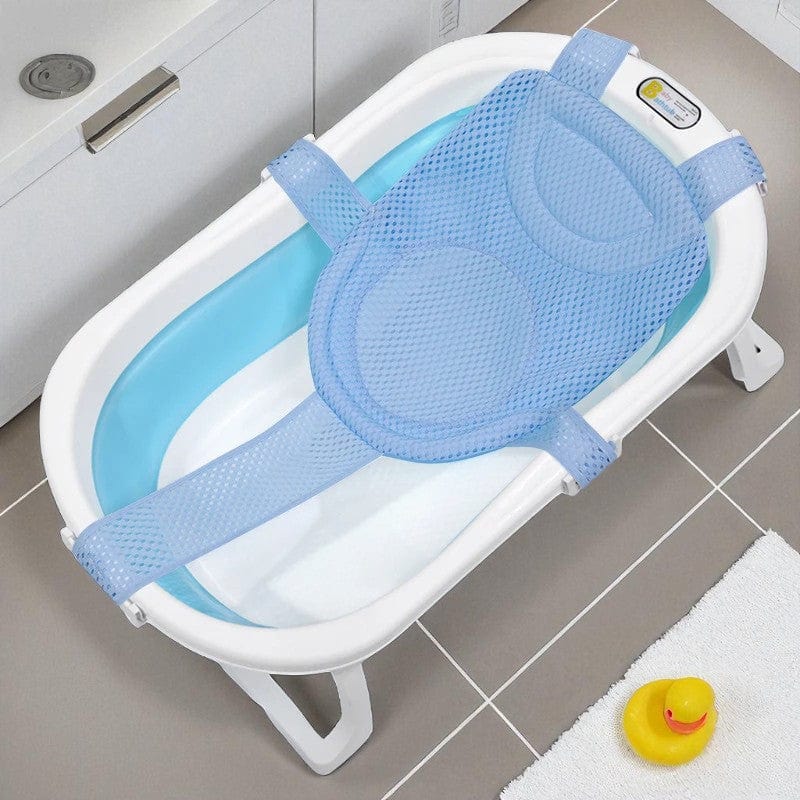 Matelas Baignoire Bébé - Bleu : Confort Extraordinaire & Sécurité