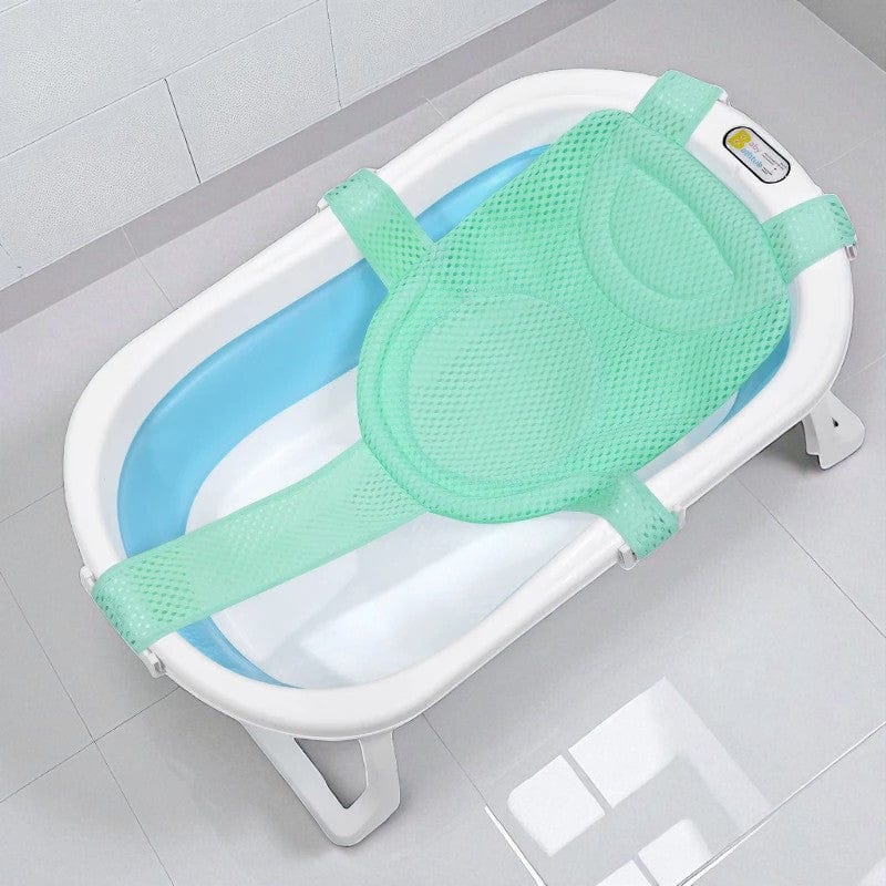 Matelas Baignoire Bébé - Vert :Confort Unique pour des Bains Douillets